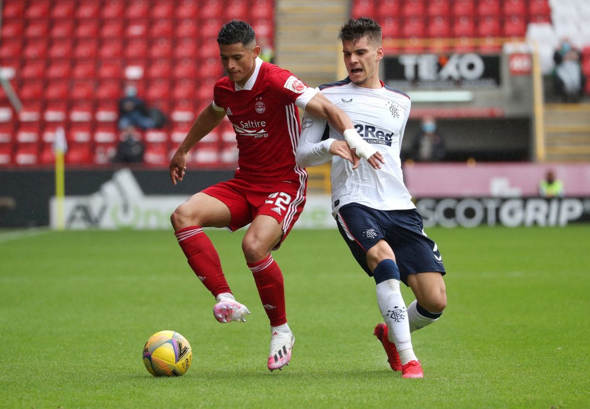 Rangers fans slam Ianis Hagi after Aberdeen win